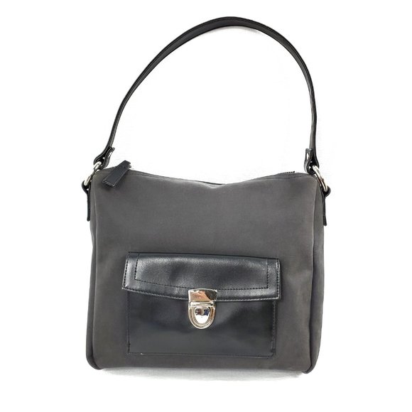 Old Navy Bags Old Navy Y2k Black Nylon Oring Shoulder Bag Poshmark